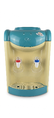 Кулер б/у для воды с нагревом и электронным охлаждения Aqua Well синий